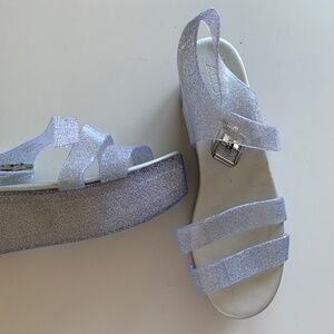 10 • Sparkly Platform Sandals